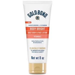 ✌🏼3/$30✌🏼Gold Bond Body Bright Daily Body & Face Lotion; Vitamin C